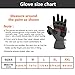 Palmyth Ice Fishing Gloves Convertible Mittens Flip Fingerless Mitt with Thinsulate 3M Warm for Cold Weather and Winter Men Women Photography Running Camera