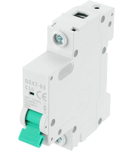 Circuit Breaker Overload Protector Switch Fuse – 2A To 6A Options, Push-Button Reset, With Cap, For Equipment Protection