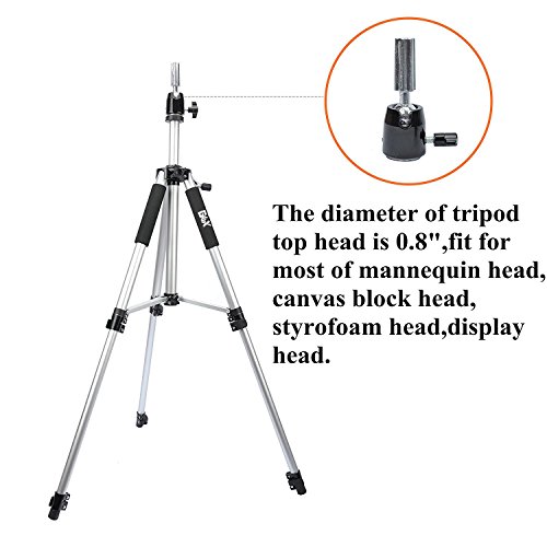 image for gexworldwide GEX Heavy Duty Canvas Block Head Tripod Cosmetology Train
