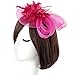 Acecharming Women's Wedding Cocktail Party Derby Fascinators Hat with Hairclip