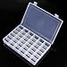 15/24/36 Grid Clear Adjustable Jewelry Bead Organizer Box Storage Container Case