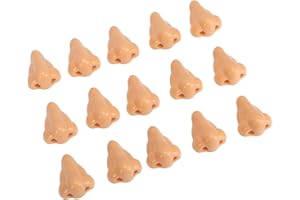 Aramox 15pcs Nose Shape Pencil Sharpeners, Cartoon Plastic Pencil Sharpener with Exquisite Workmanship for School Home Office