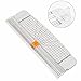 Jielisi 12 inch Paper Trimmer, A4 Size Paper Cutter with Automatic Security Safeguard for Coupon, Craft Paper and Photo, White