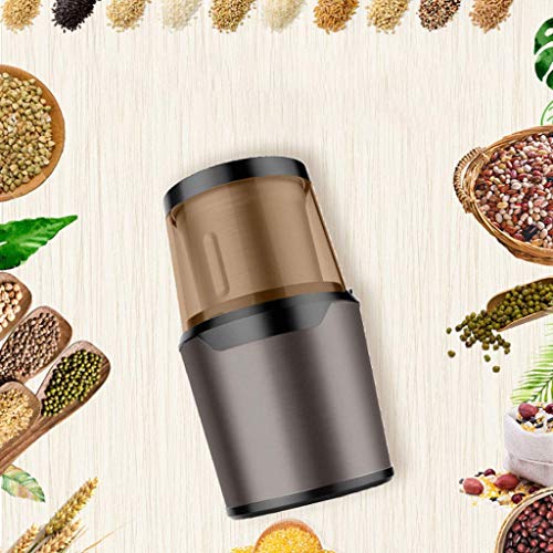 GNLIAN HUAHUA Kaffeemaschine. 300W tragbare elektrische Kaffeemühle Haushalt Bean Trockenschleifmaschine Kaffeemaschine… – Bild 5