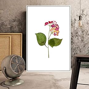 Framed Canvas Wall Art for Living Room, Bedroom Leaves Canvas Prints for Modern Home Decoration Ready to Hang - 16"x24" inches