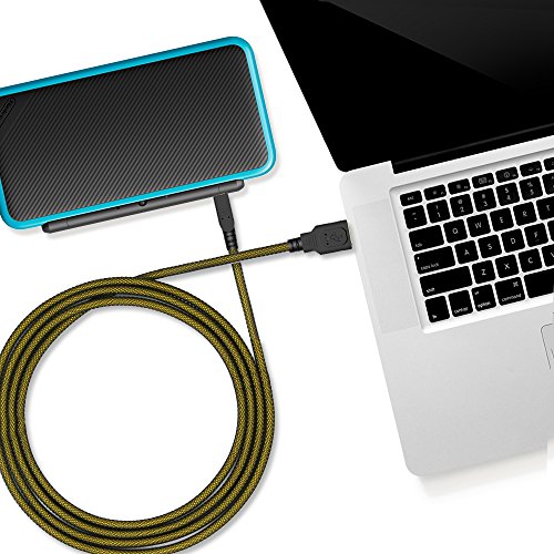 image for Nintendo 3DS XL Charger, APPHOME 1.5M/5ft High Speed Premium USB Data 