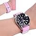 Ritche 16mm 18mm 20mm 22mm 24mm Nato Watch Straps,Nylon Replacement Men Women Bands (Green/Khaki/Pink/Light blue, 20mm)