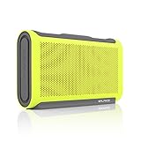 BRAVEN Balance Portable Wireless Bluetooth Speaker [18 Hour Playtime][Waterproof] Built-in 4000 mAh Power Bank - Retail Packaging - Electric Lime