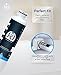 K&J Replacement Samsung Compatible Refrigerator Water Filter for DA2900020B, RF263BEAESR, and RF28HMEDBSR - Samsung HAF-CIN/EXP and 46-9101 Refrigerator Water Filter, NSF 42 Certified (2-Pack)