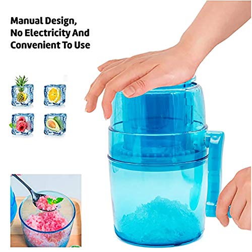 ALY Hand Eismaschine Eiscrusher Maschine Schneekegel Maker Maschine für Home Kitchen – Bild 4