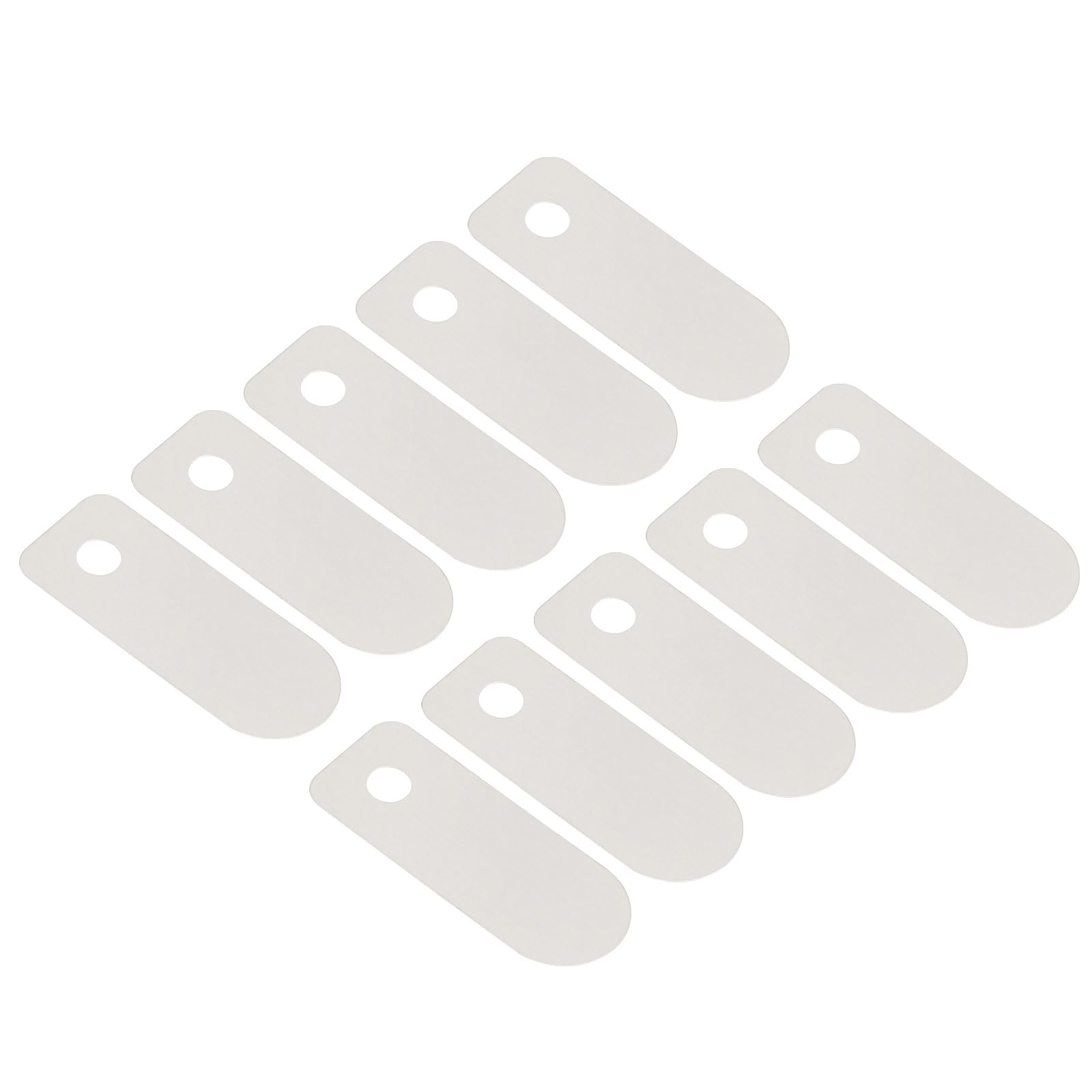 PATIKIL Air Compressor Valve Plate, 10 Pack Metal Replacement Accessory for Air Compressors, 13mmx33mm