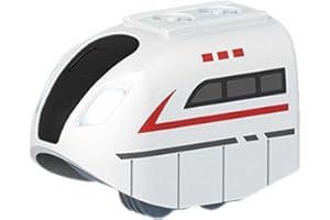 2 Pack Replacement Electric Train Car, USB Rechargeable Add-On for Electric Train Set Tracks, Electri-c Trains Car Gift for B