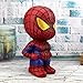 Superhero Piggy Money Box Spider-Man Batman Iron Man Captain America Coin Bank for Kids Children Birthday with Box (Spider-Man)