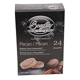 Bradley Smokers 106697 Pecan Bisquettes Smoker, 24-Pack