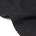 TopTie Men's Athletic Tank Top, Under Base Layer Sleeveless Shirt, Gym Workout Vest-Black-L