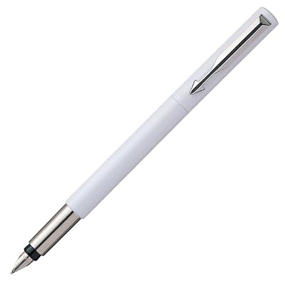Parker Vector White Fountain Pen Medium Nib