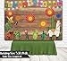 Funnytree 7X5ft Mexican Fiesta Theme Photography Backdrop Mexico Cactus Guitar Party Background Cinco de Mayo Colorful Flags Paper Flowers Banner Dress up Cake Table Decoration Photo Booth Props