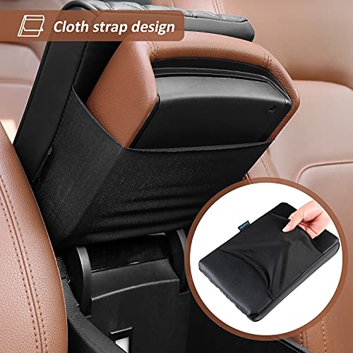 Seasider Car Center Console Cover, Memory Foam Car Armrest Cushion