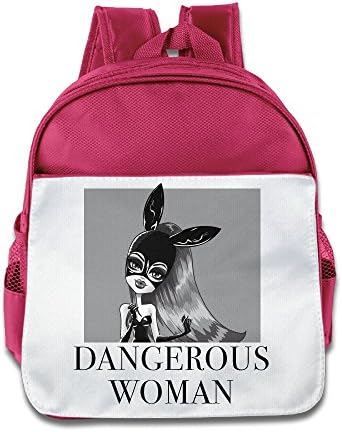 BADOU Ariana Singer Grande Cute Poster Kid Daypack Fashion Size Size Key Pink