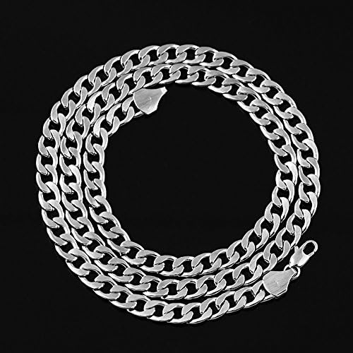 Kycut Buy Jewellery Online Men Women Fashion Luxury Filled Curb Cuban Link Gold Necklace Jewelry Chain Silver