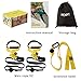 PEXFT Bodyweight Resistance Trainer Kit - Outdoor and Indoor, Easy and Quick to Train Indoors Without Installing Door Stop