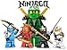 Ninjago Lego Fighting Warriors 1/4 Sheet Edible Photo Birthday Cake Topper Frosting Sheet Personalized Party