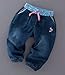 stylesilove Pattern Sweatshirt and Jeans Little Girls Outfit (Pink, 130/5-6 Years)