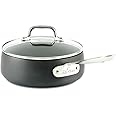All-Clad Hard Anodized Nonstick Sauce Pan Cookware, 2.5-Quart, Black