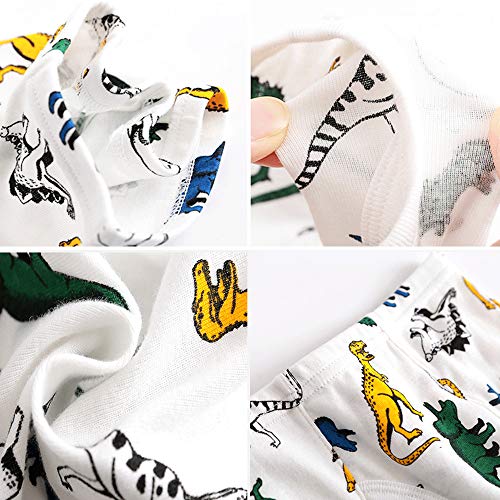 HLMBB Boys Boxer Briefs Toddler Boy Underwear Training Shorts Cotton 2T