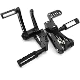 TOFR Anti-Slip Forward Controls Footpegs for Harley Softail 1984-1999 | Compatible with Fat Boy, Softail Springer, Heritage Softail, Heritage Springer, Bad Boy, Night Train FXSTS FLSTF FXSTC