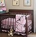 Carstens Real Tree AP Camo 3-Piece Crib Sheet Set, Pink