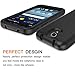ZTE Maven 3 Case, ZTE Overture 3 Case, ZTE Prestige 2/Prelude Plus 4G LTE Case AMENQ Hybrid 3 IN 1 Heavy Duty Shockproof Protection Rugged Rubber Silicone Armor Cover for ZTE Android Phone (Black)
