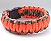 550 lb Paracord Survival Bracelet-5 Sizes-Weaved over 6 Internal Strands-Reversable