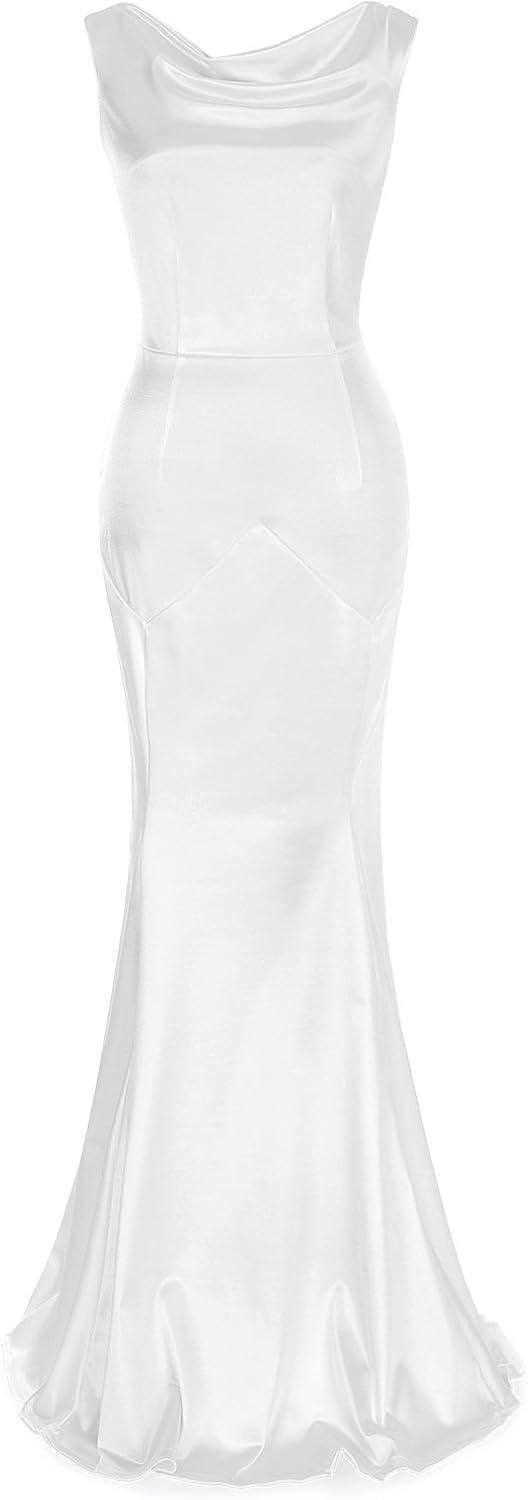 MUXXN Women's 30s Brief Elegant Mermaid Evening Dress: Clothing