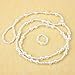 JKLcom Pearl Anklet Chain Pearl Barefoot Foot Jewelry Foot Jewelry Ankle Bridal Bracelet Women Barefoot Sandals Beach Wedding ,1 Pair( (Color 2)