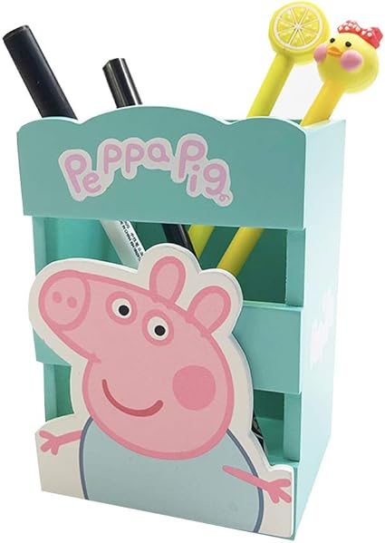 Amazon Heyfair ドラえもん ベア ペッパピッグ トトロペン 鉛筆ホルダー コンテナ デスクオーガナイザー カートゥーン ラブリーウッド 3 35 2 99 5 12 ペン立て 文房具 オフィス用品
