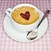 yueton Pack of 16 Cappuccino Coffee Barista Stencils Template Strew Pad Duster Spray