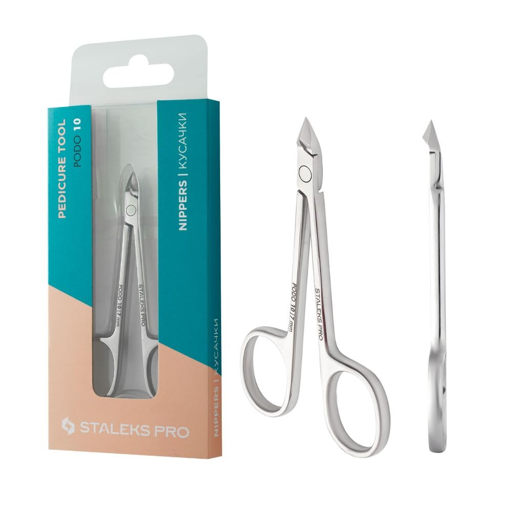 STALEKS PRO Toe Nail Scissors Pliers 10-7mm