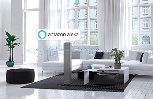 sharper image alexa tower