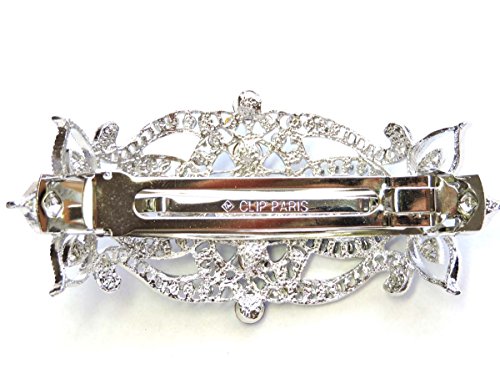 Faship Emerald Color Green Big Hair Barrette