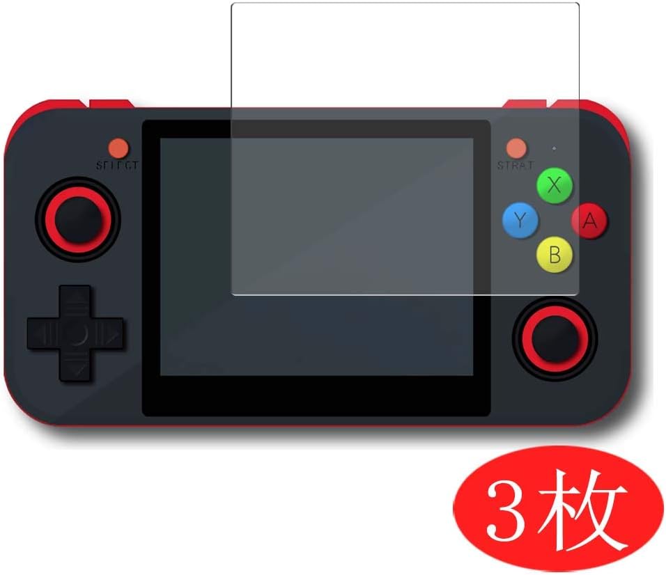 【3 Pack】 Synvy Screen Protector for Retro Game 350 RG350 RG 350 TPU Flexible HD Film Protective Protectors [Not Tempered Glass]