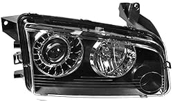 TRQ 2 Piece Headlight Assembly Set HID Driver