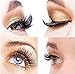 Dual Magnetic False Eyelashes - No Glue 3D Reusable fashionable Fake Eyelashes Extension for Beautiful Natural Enhanced Eyes (1 Pair 4 Pcs)