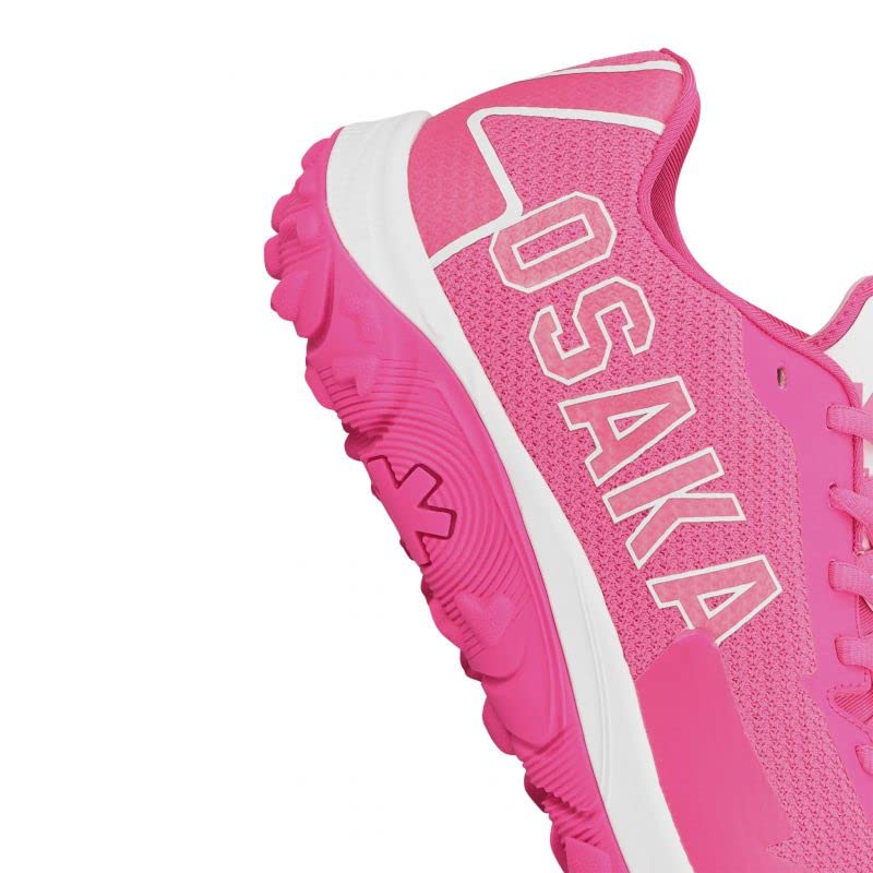 Osaka Kai MK1 Women's Pink Field Hockey Turf Shoes - Ultra Lightweight, Durable with Superior Grip
