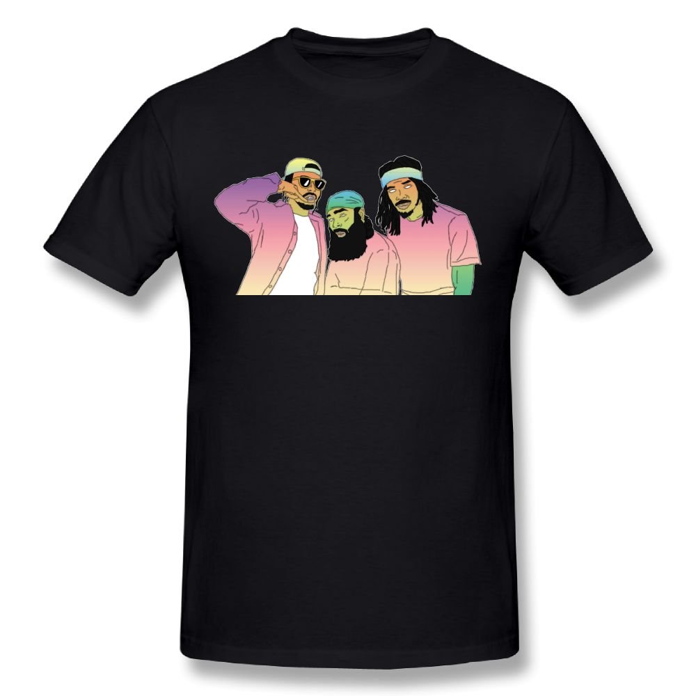  Mans Short Sleeves Unique Black Flatbush Zombies T Shirt