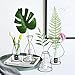 Warmter 10PCS Artificial Boston Fern Bush Plant Faux Leaves Green Plants for Home Decor