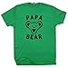 Papa Bear T Shirt Best Dad Ever Tee Grateful Worlds Okayest Dead Phish Widespread Vintage Panic Concert Shirtmandude
