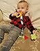 Ike & Leo Unisex Pacifier Clips - 3 Pack