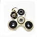 WUXIAN Hand Spinner Fidget Toy, EDC Spinner, Aluminum material, High Speed 3-5 Min, Perfect Stress Reducer and Killing time EDC ADHD Focus Fidget Spinner Toy for Kids & Adults (Gold)