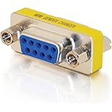 C2G/Cables to Go 02781 DB9 F/F Serial RS232 Mini Gender Changer (Coupler)